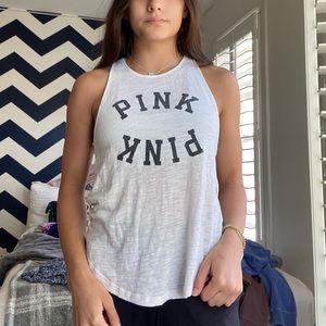 victoria secret pink tank top